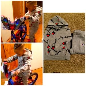 Little boys jogger set
